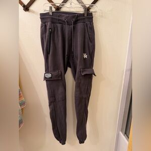 YoUNGLA  Dark Gray Jogger Pants with Pockets
